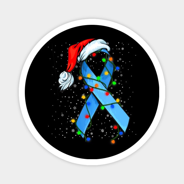 Diabetes Awareness Shirt Diabetes Ribbon Christmas Magnet by thuylinh8